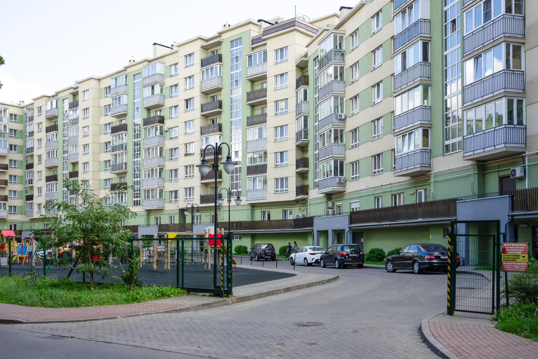 На ул. Октябрьская, 57, housing complex, Kaliningrad, Oktyabrskaya Street, 57 -