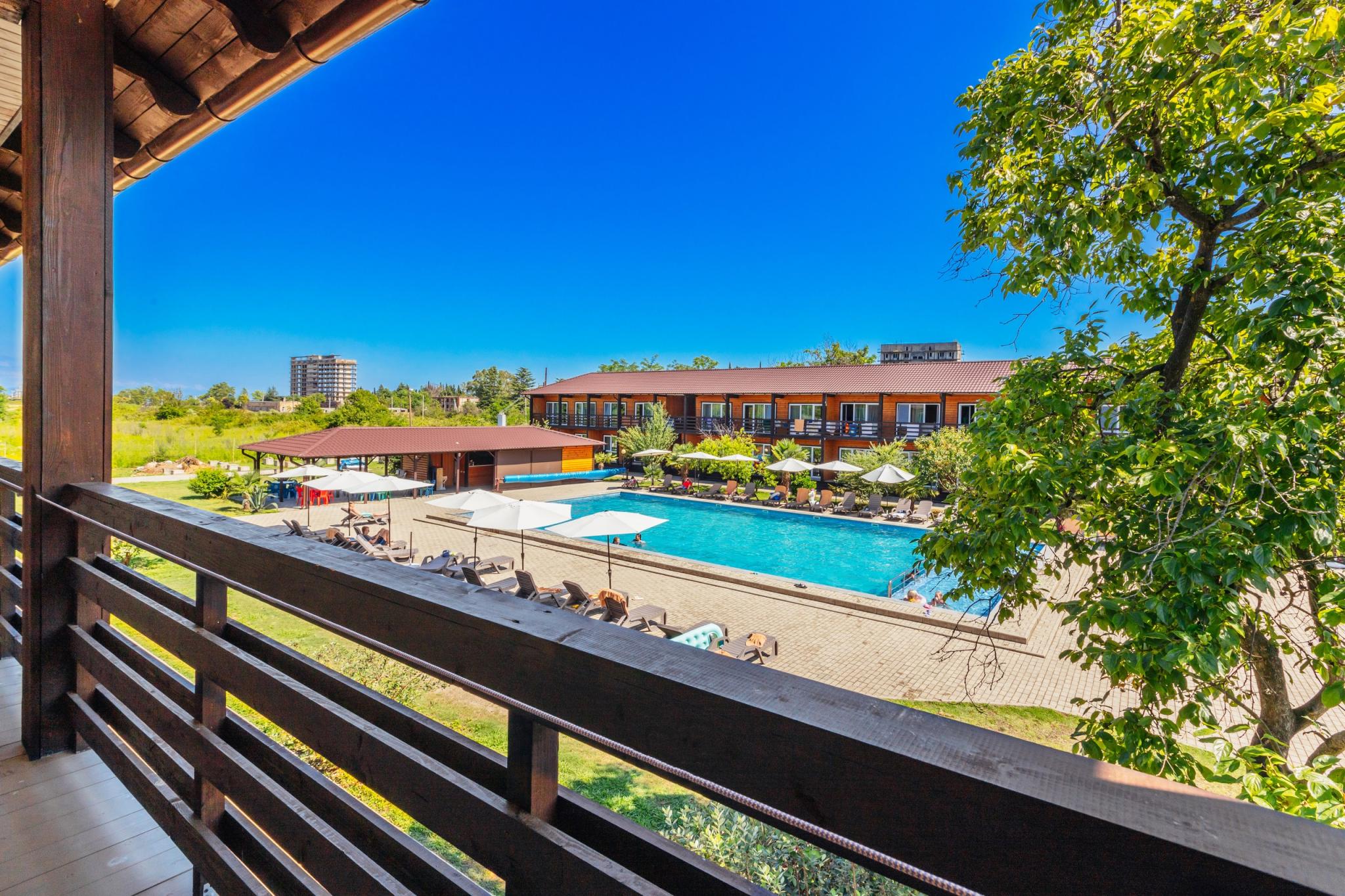 Туры в отель Эко-Папа Гостиница, Абхазия, Гудаута - цены и отзывы 2025 Лагуна