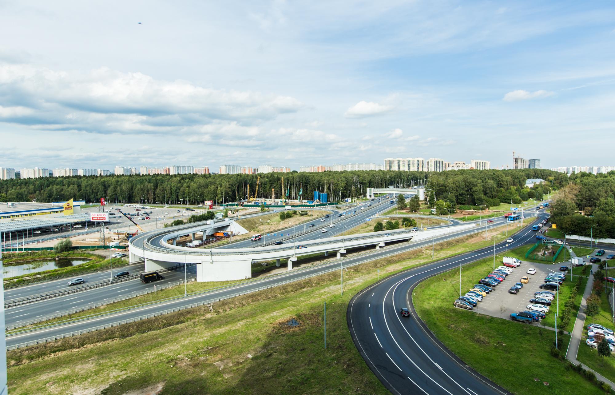 Мкад 10. Гостиница Сокол Москва.