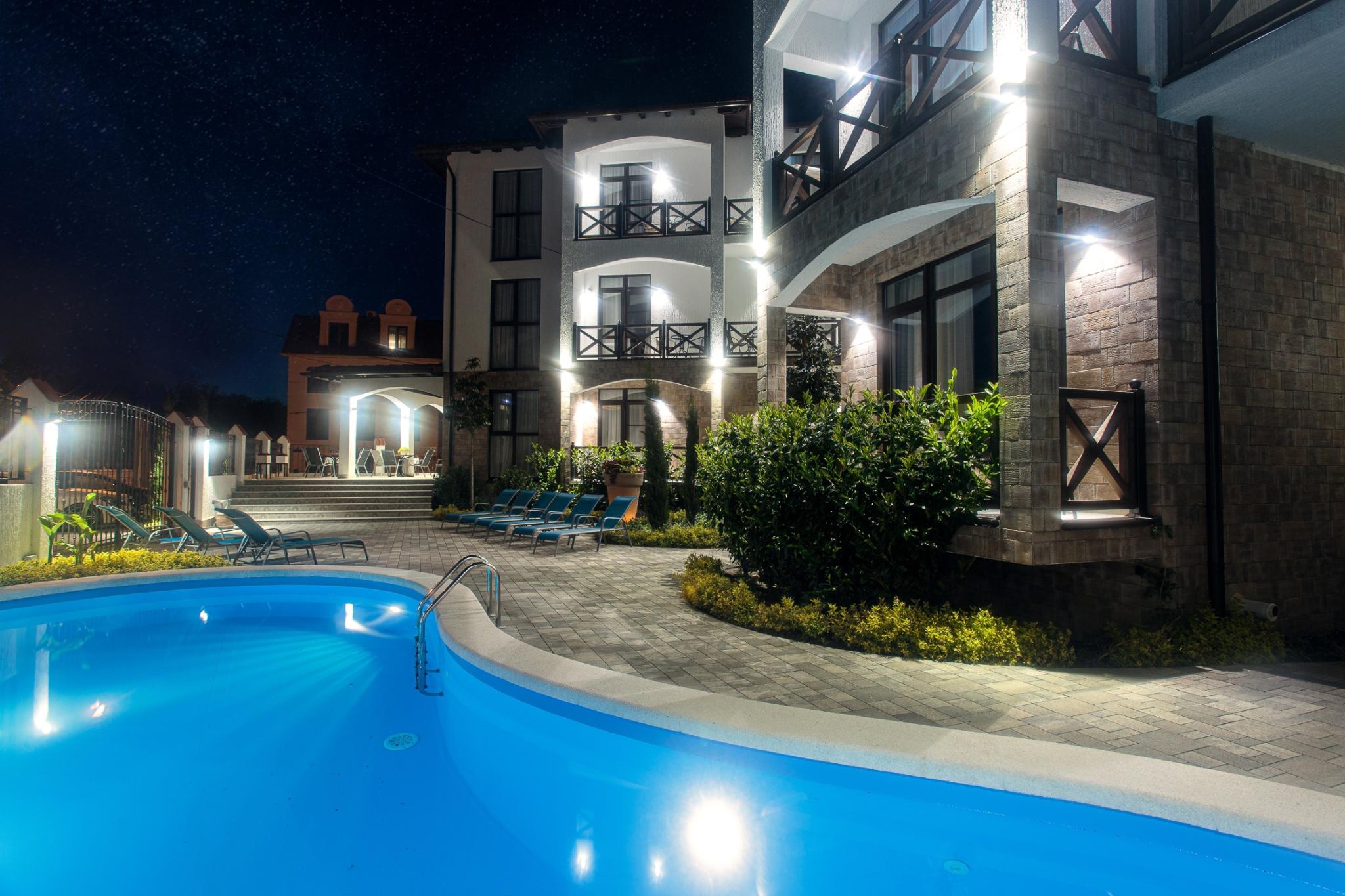 Гостиницы в геленджике с бассейном. Отель Villa Anna в Геленджике.