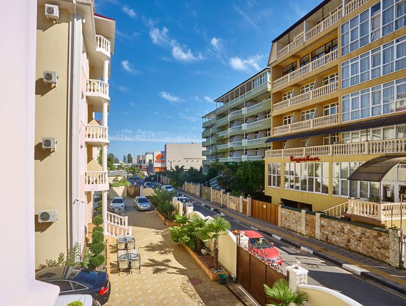 Panorama: V gostyah u morya, hotel, Sochi, Adler, Prosvescheniya Street, 122к1 -