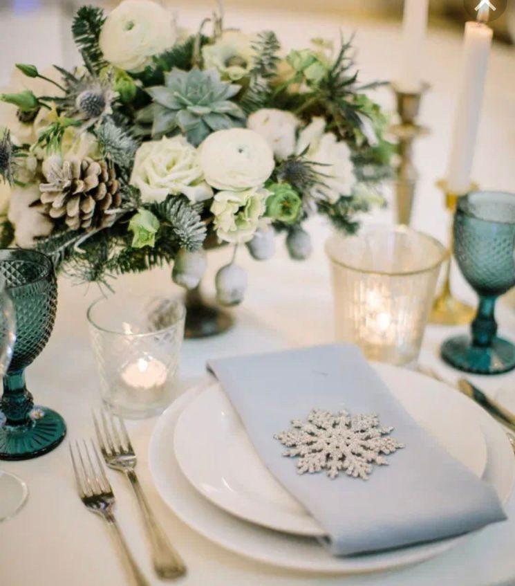 Оформление зимней свадьбы Fleur Artdan