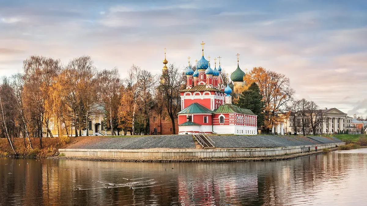 Древний город Углич в Ярославской области